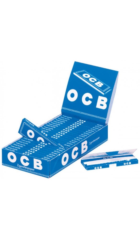 2x OCB blau aktuell kurzes Zigarettenpapier 2x25x50 - B00HIIDG7G6
