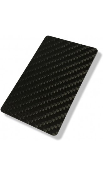 M&M Smartek Carbon Karte im EC Kreditkarten Format aus echtem Kohlefaser in schwarz - B09JZ8JJCWJ