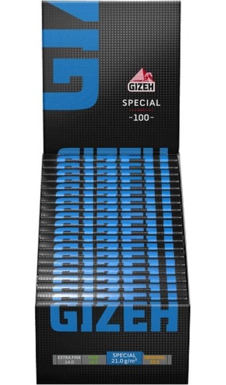 Zigarettenpapier Gizeh Black Special Magnet 20 Heftchen à 100 Blättchen - B072SXZTRNB