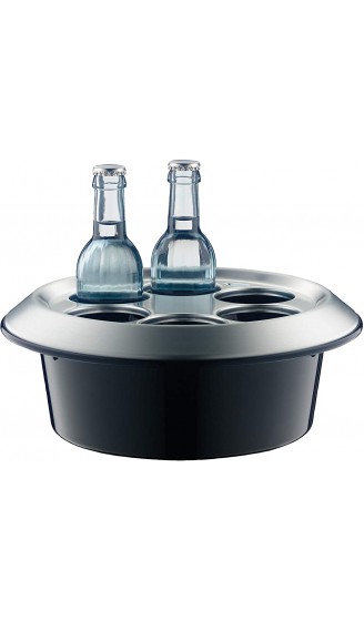 alfi 0360.020.000 Aktiv-Flaschenkühler Konferenzboy Kunststoff schwarz für 6 Flaschen bis 0,33 l - B000KJR1EOW