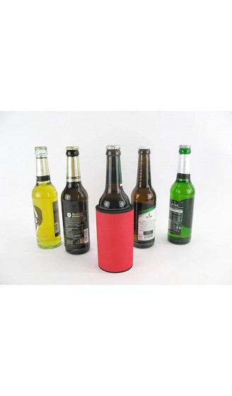 asiahouse24 5X Bunte Mischung Getränkekühler Bierkühler Flaschenkühler für Langen 0,33L Bierflaschen aus bestem 5-6mm dicken Neopren für Beste Kühlung Qualitätskühler Modell 2021 - B08X3TCSPH1