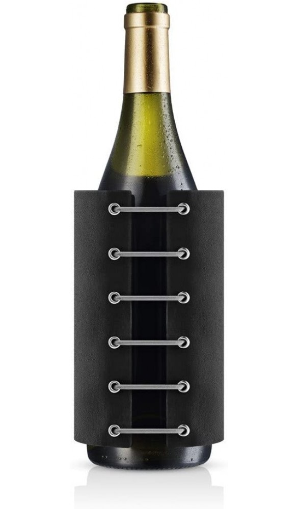 EVA SOLO 567475 Weinkühler Integriertes Kühlgel Nylon Schwarz 16 x 12,4 x 3,8 cm - B00SUWHSCI6