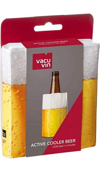 Vacu Vin 38549606 Aktiv Kühler Motiv Bier "Lager" 0,3-0,5l - B0001M0G5GD